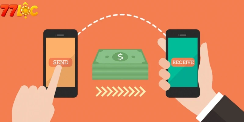 Người chơi trải nghiệm rút tiền 77loc nhanh chóng